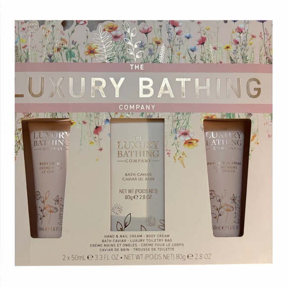 Peony, Peach & Raspberry Bath Gift Set - Picture 3 of 3